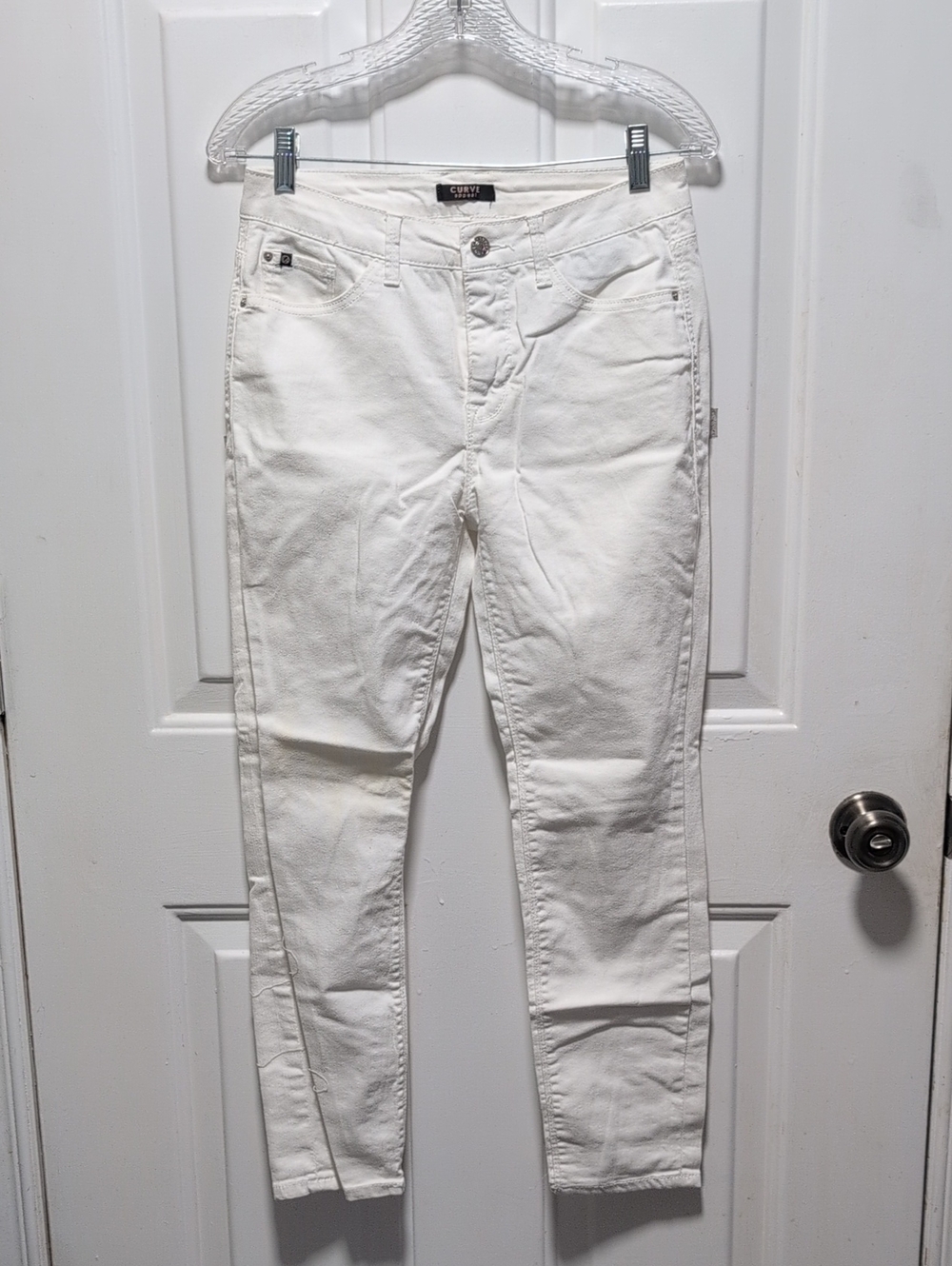 CeCe White Skinny Jeans — Clean Stretch Denim
